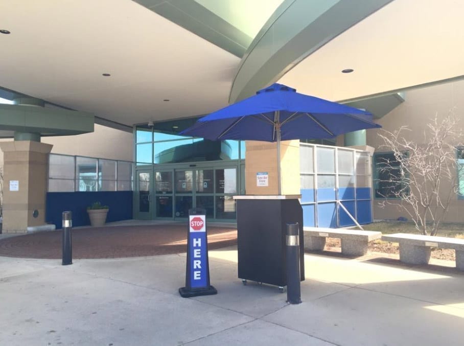 At Your Service Valet with Deluxe Podium